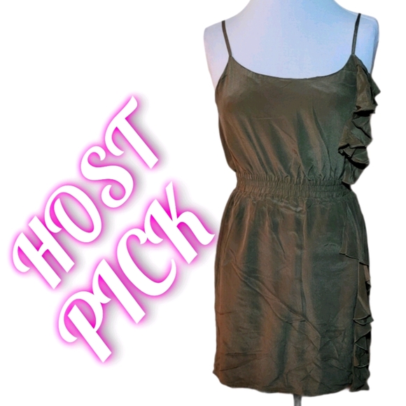 💕HP💕Sage Summer Dress - Picture 1 of 7